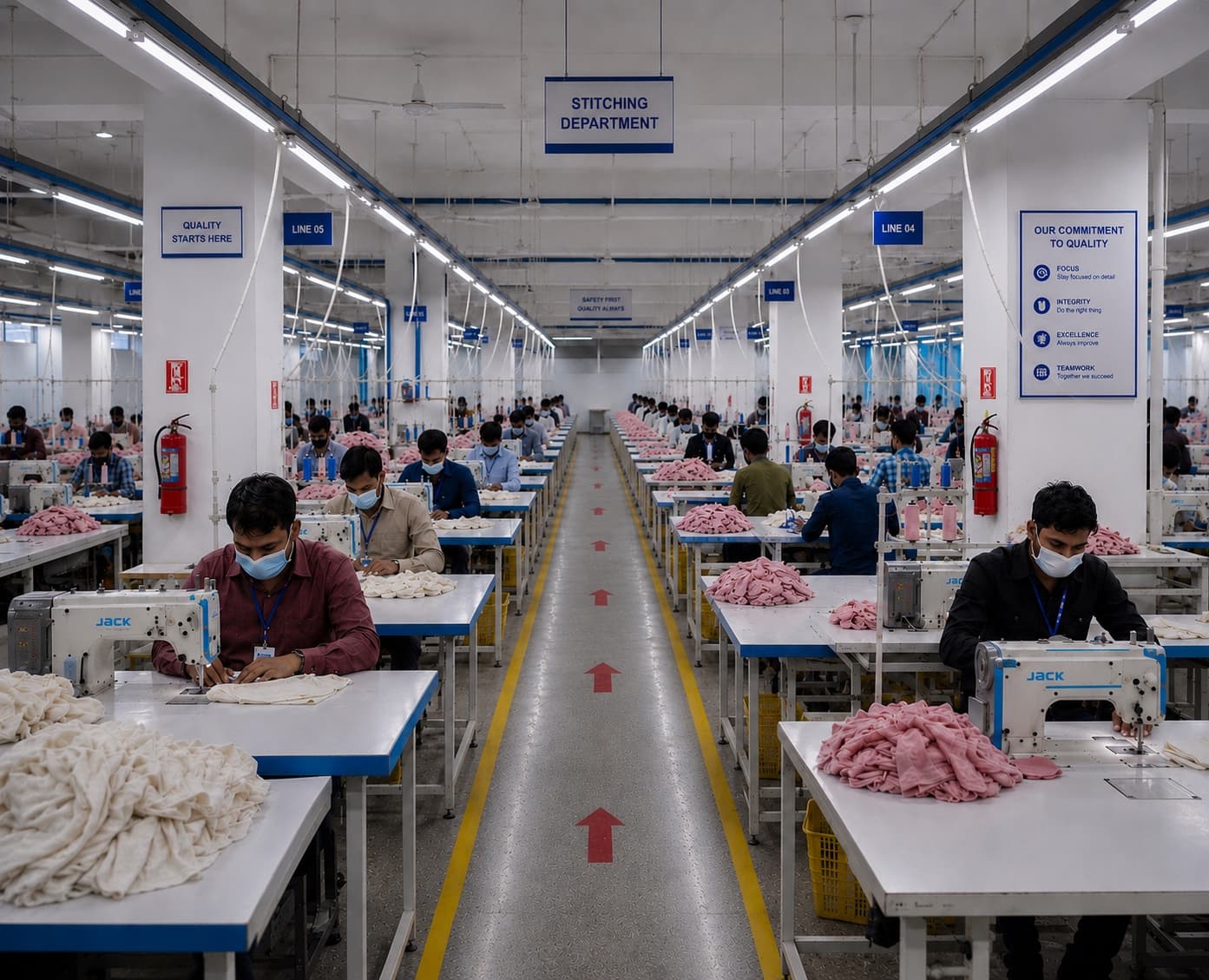 Stitching Department